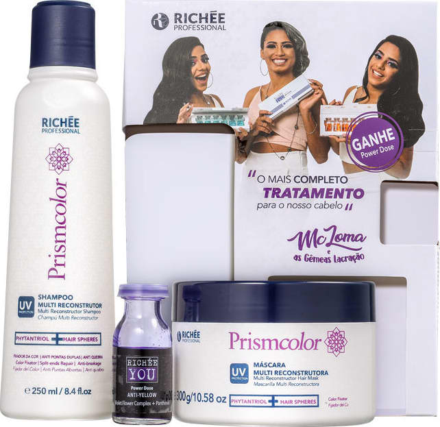 Kit Richée Prismcolor Anti Yellow (3 Produtos)