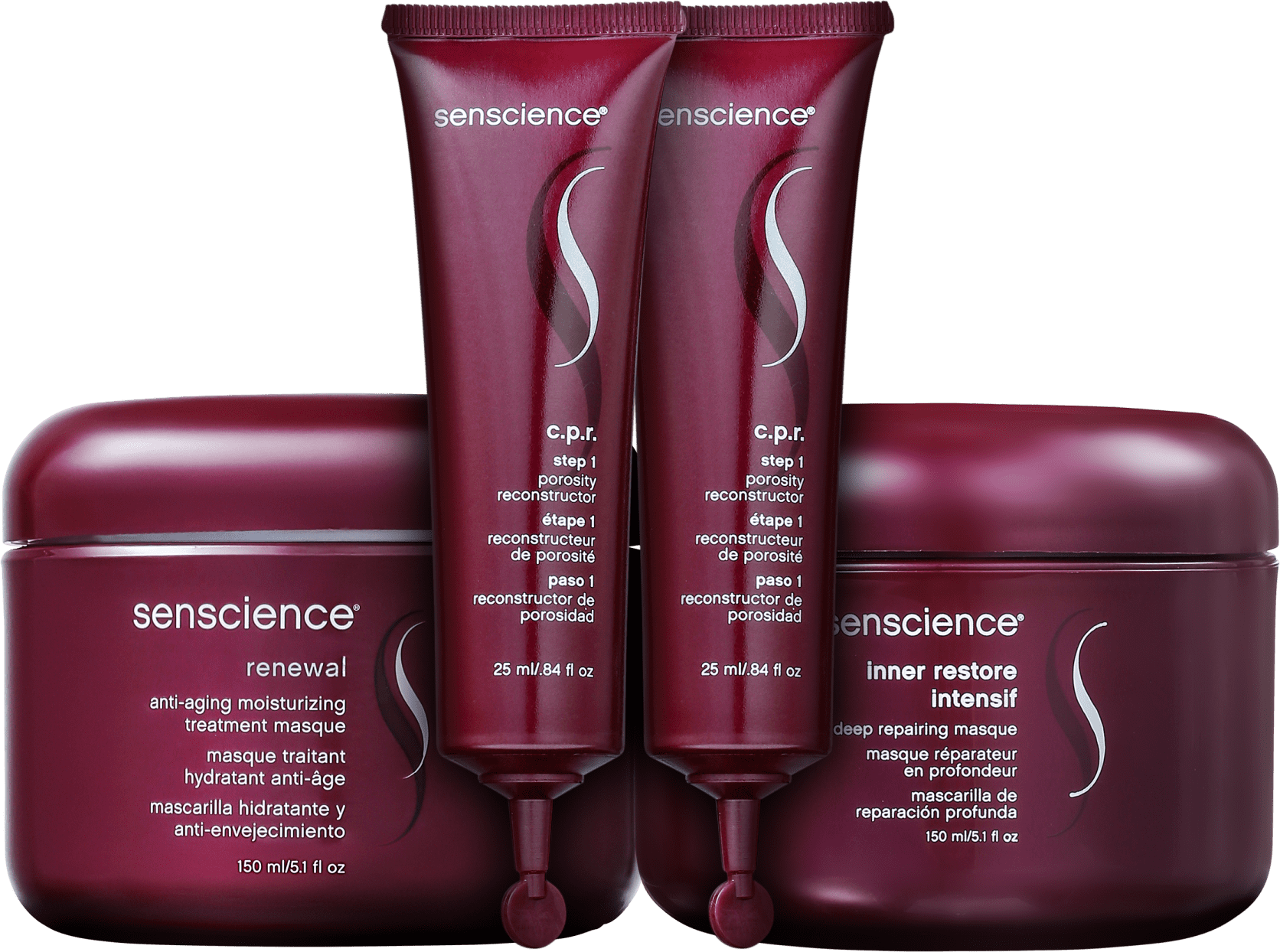 Kit Senscience Cronograma Capilar Completo (3 Produtos)