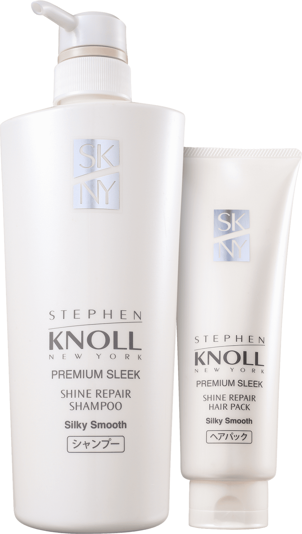 Kit Stephen Knoll Shine Repair Silky Smooth Intensivo (2 Produtos)