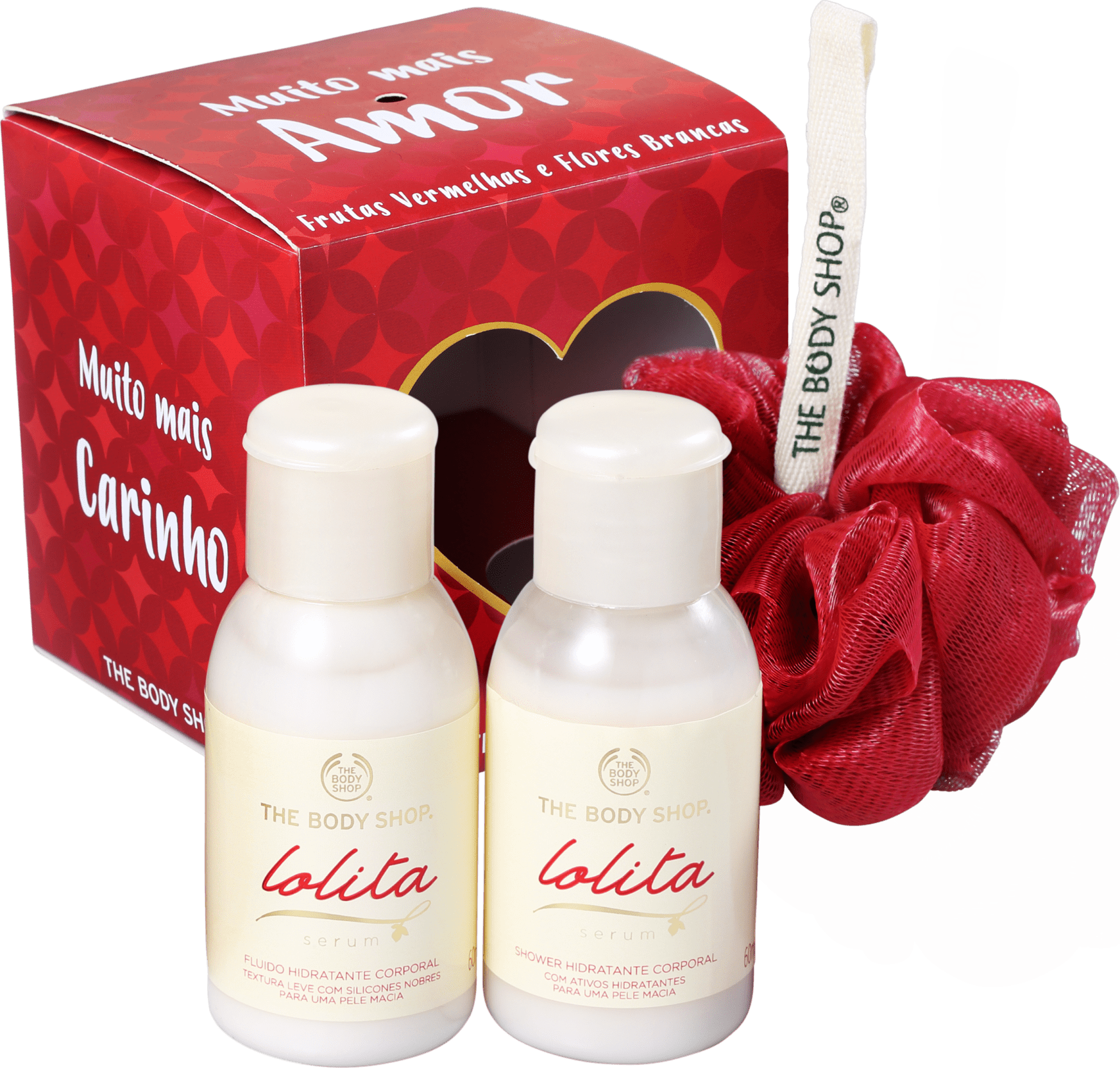 Kit The Body Shop Cubo do Amor (3 Produtos)