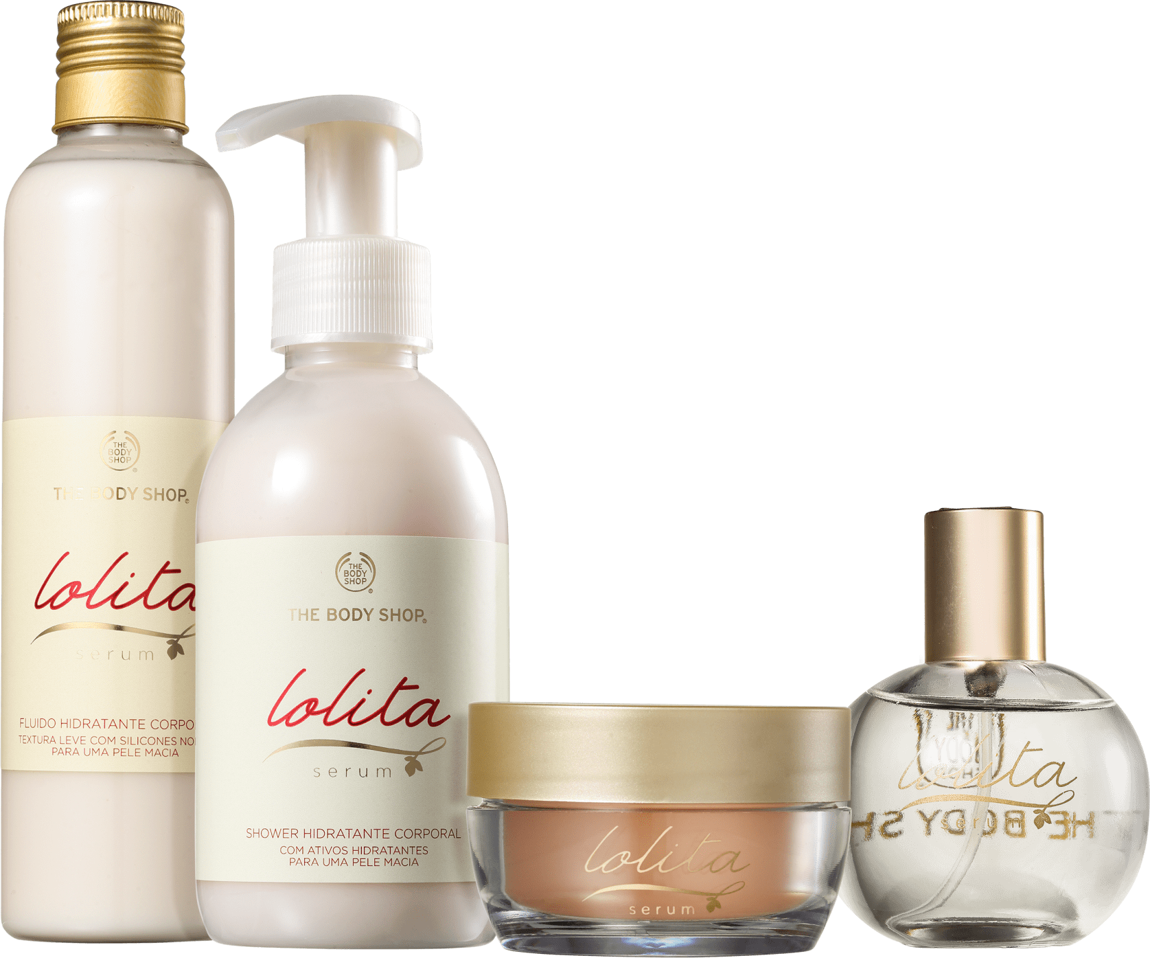 Kit The Body Shop Lolita Serum (4 Produtos)