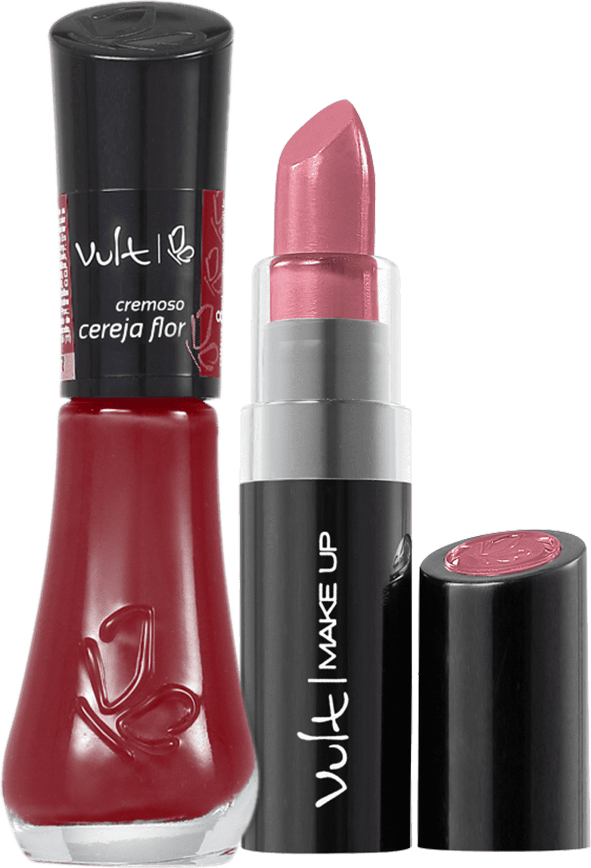 Kit Vult Make Up Cereja Flor Duo (2 produtos)
