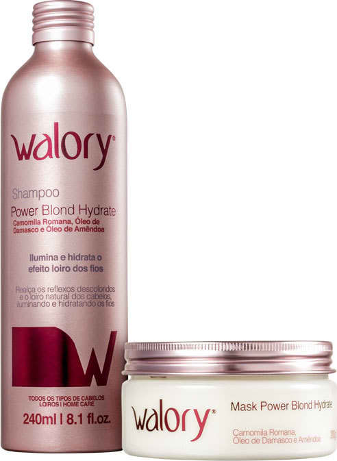 Kit Walory Blond Hydrate Tratamento (2 Produtos)