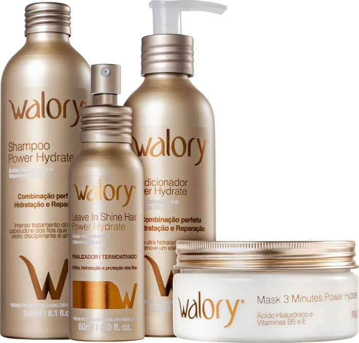 Kit Walory Hydrate Completo (4 Produtos)