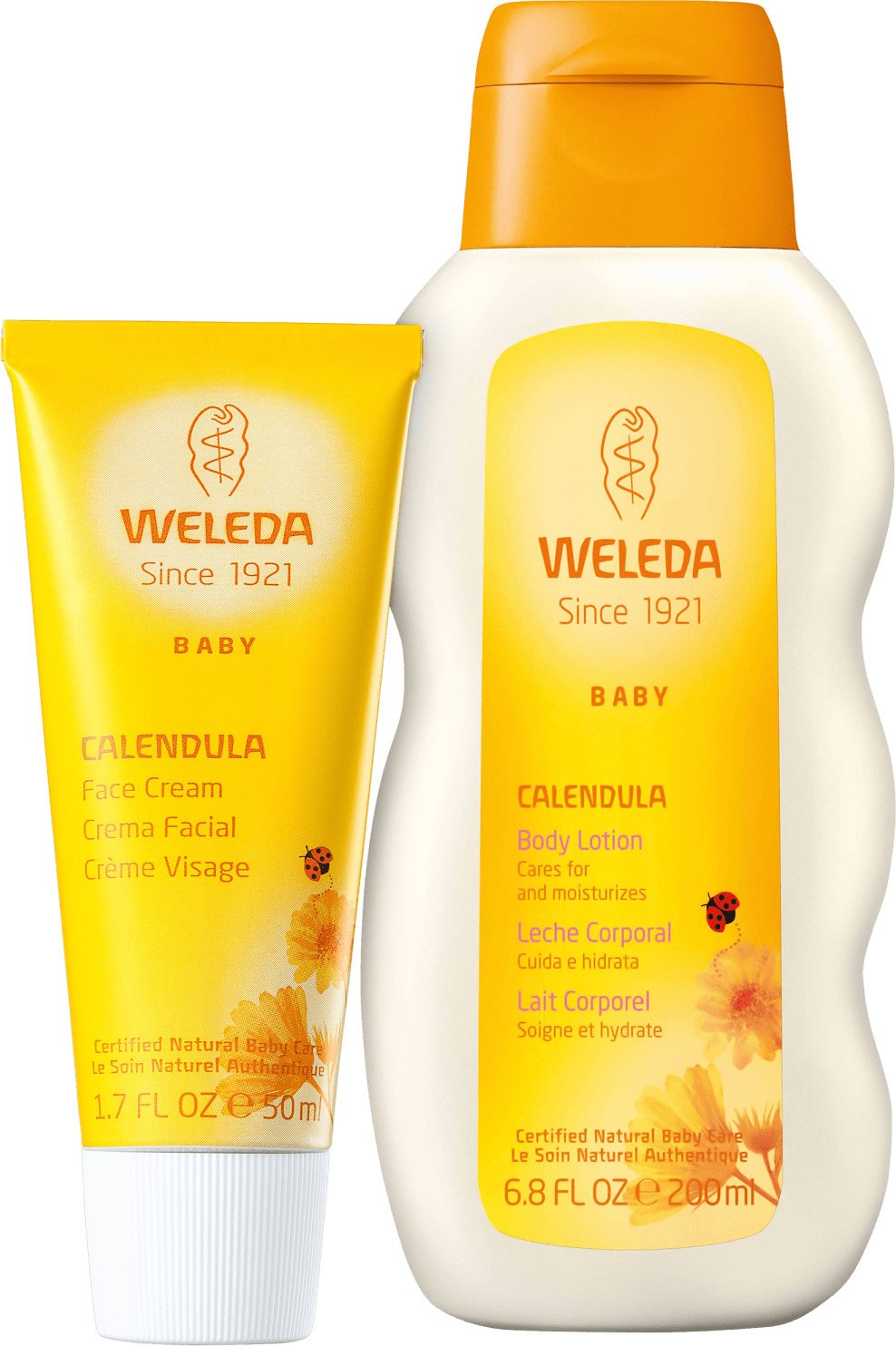 Kit Weleda Baby Calêndula Hidratação (2 Produtos)