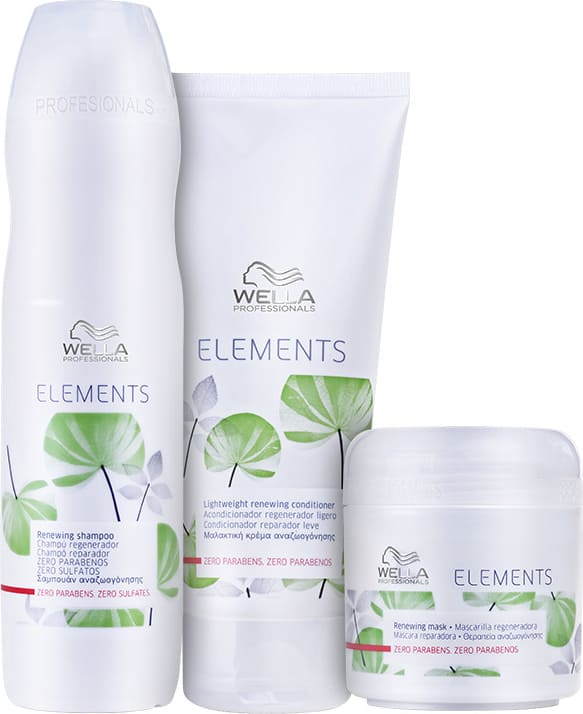 Kit Wella Professionals Elements Renewing Trio (3 Produtos)
