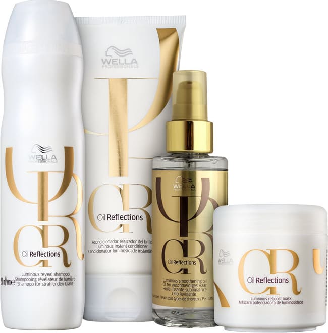 Kit Wella Professionals Oil Reflections Luminous (4 Produtos)