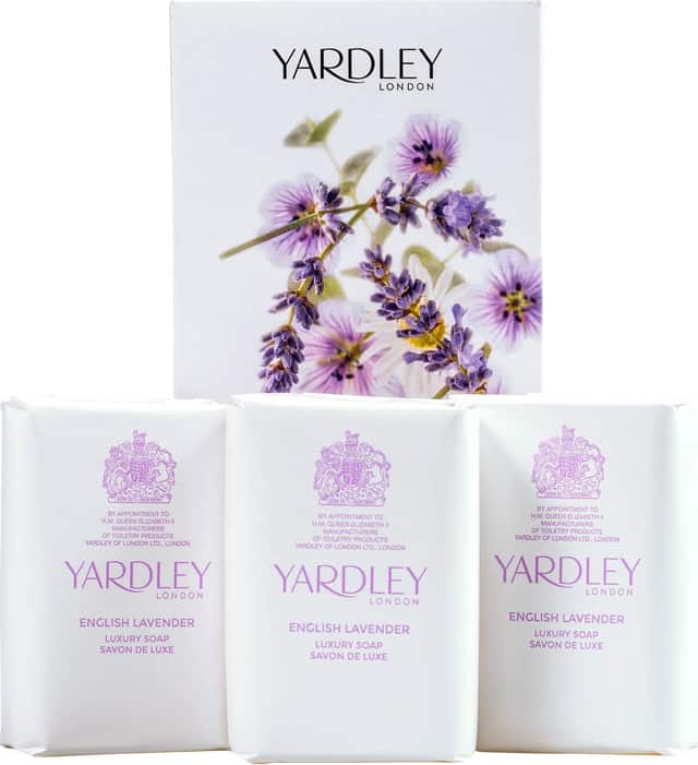 Kit Yardley English Lavender Luxury - Sabonetes em Barra 3x100g
