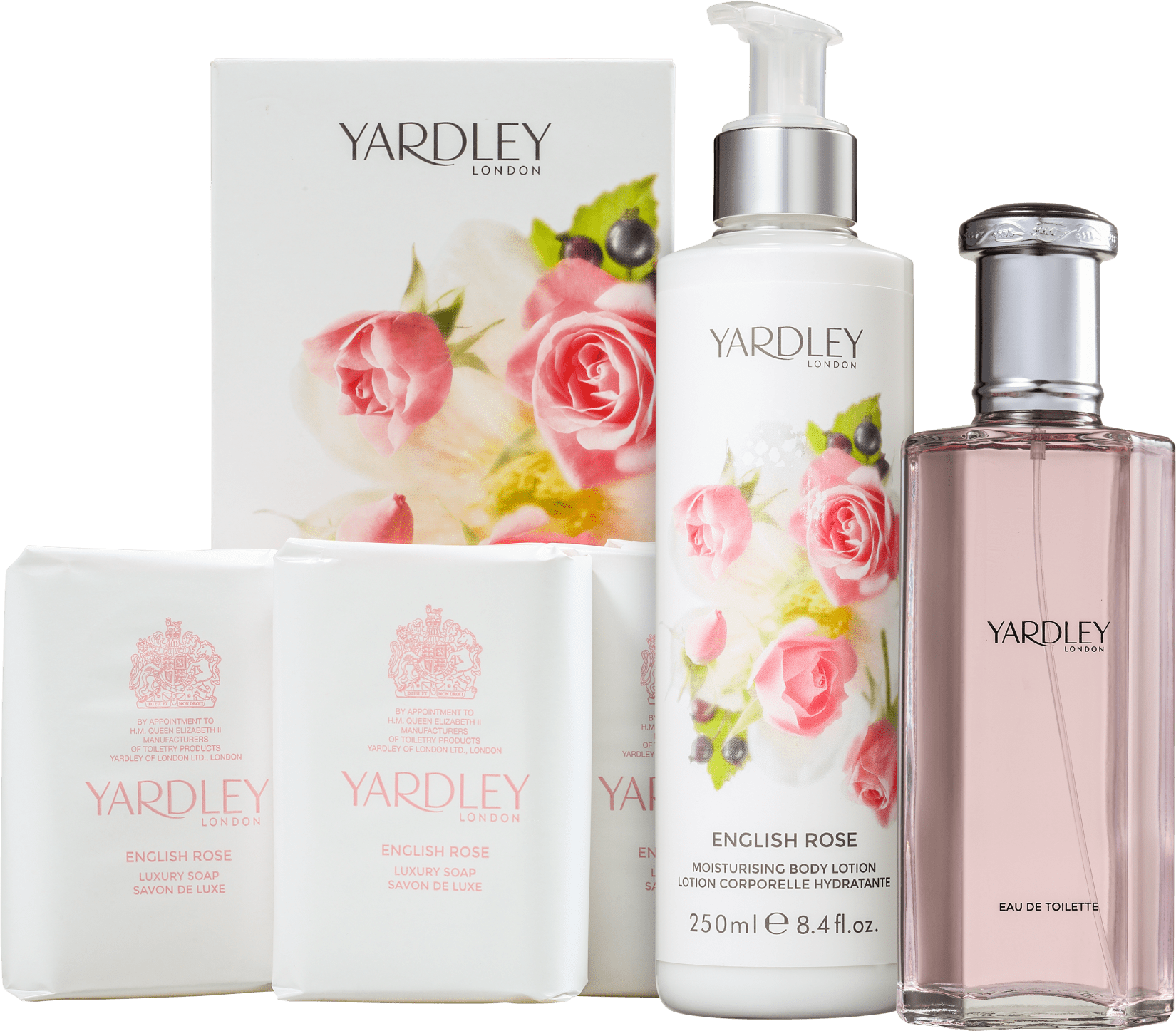 Kit Yardley English Rose (3 Produtos)