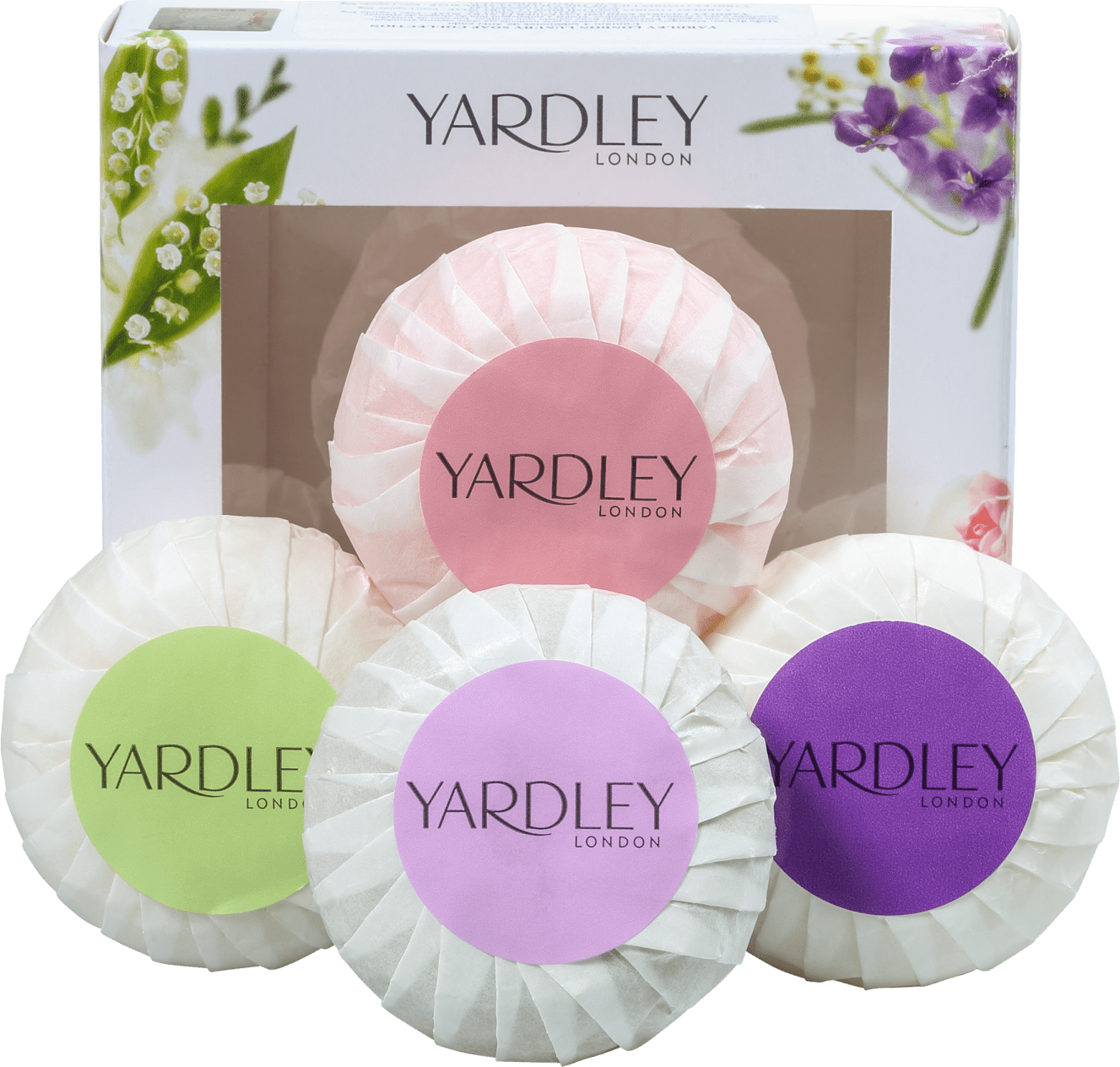 Kit Yardley Mixed Collection - Sabonetes em Barra 4x50g