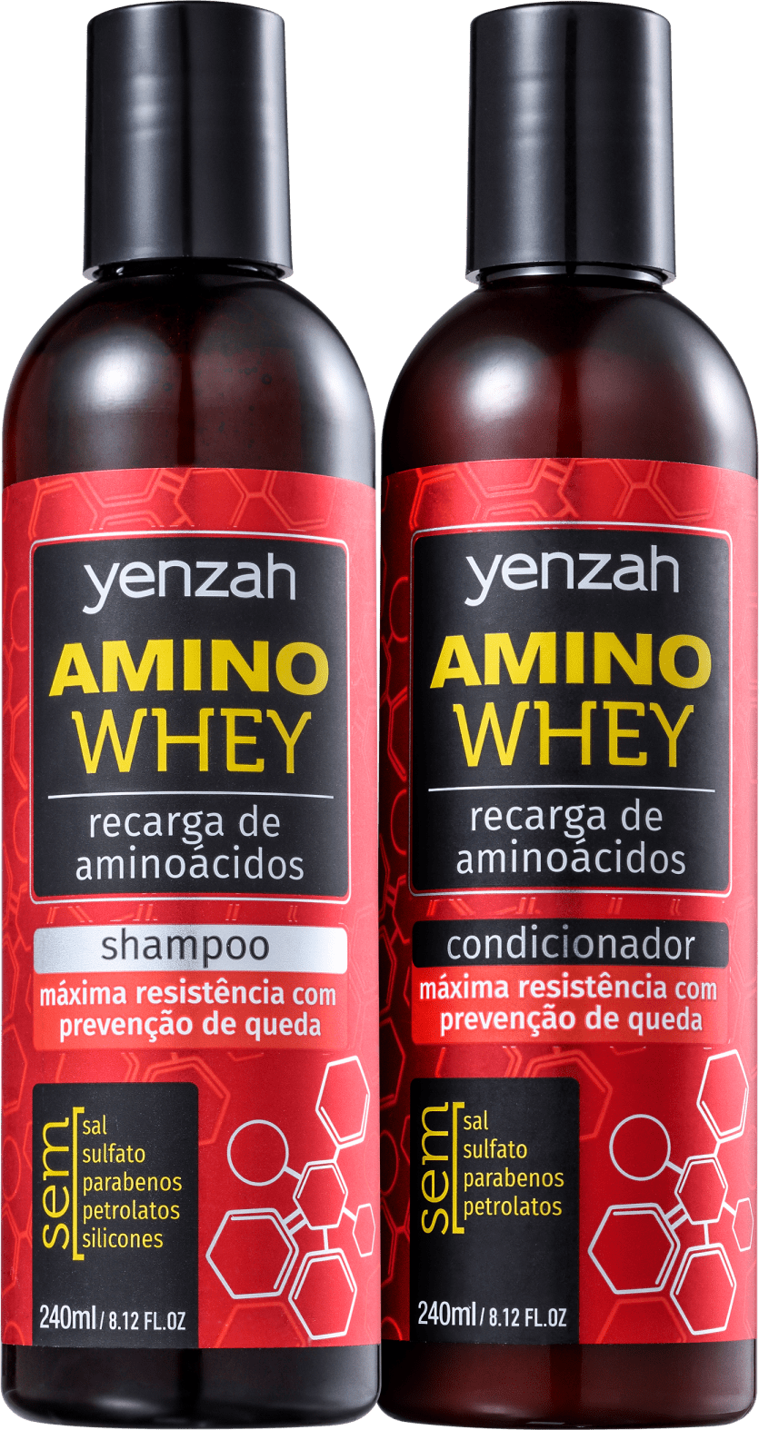 Kit Yenzah Power Whey Amino (2 Produtos)
