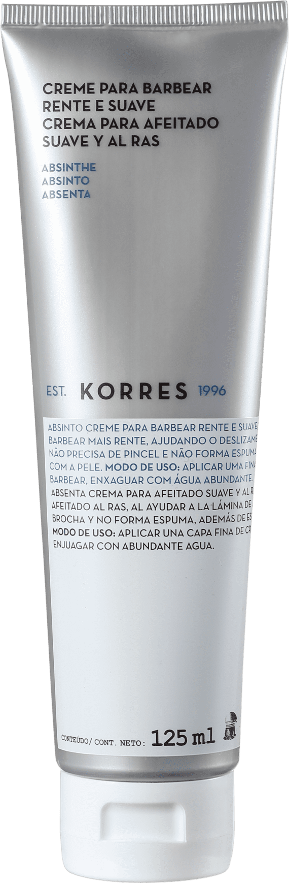 Korres Absinthe - Creme de Barbear 125ml
