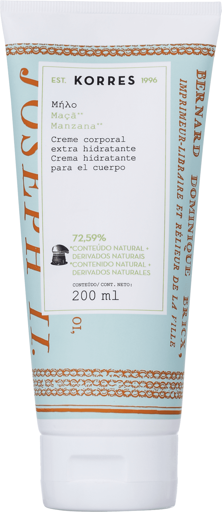 Korres Maçã - Creme Hidratante Corporal 200ml