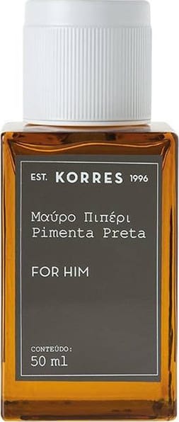 Pimenta Preta Korres Eau de Cologne - Perfume Masculino 50ml