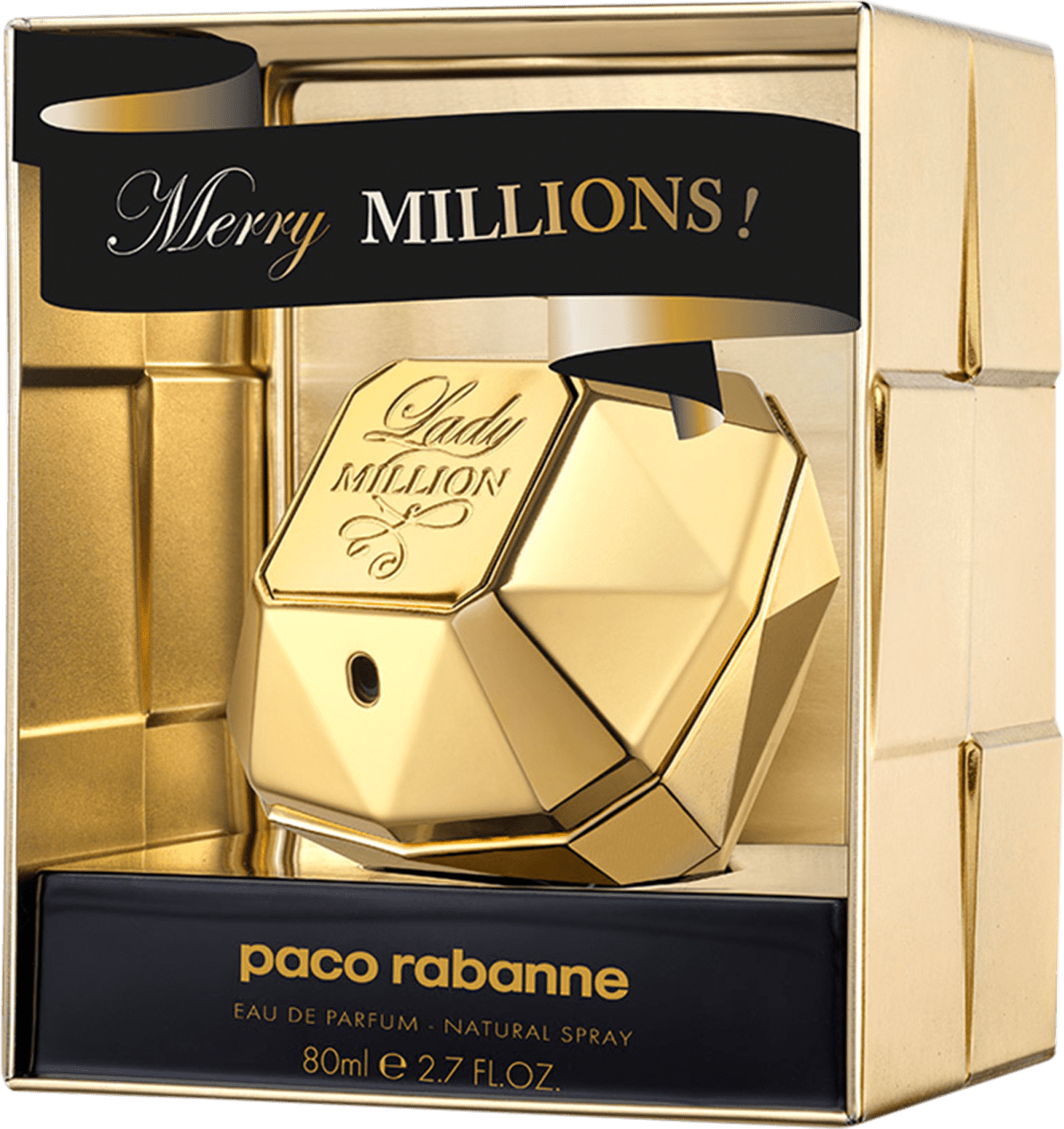 Lady Million Edição Limitada Paco Rabanne Eau de Parfum - Perfume Feminino 80ml