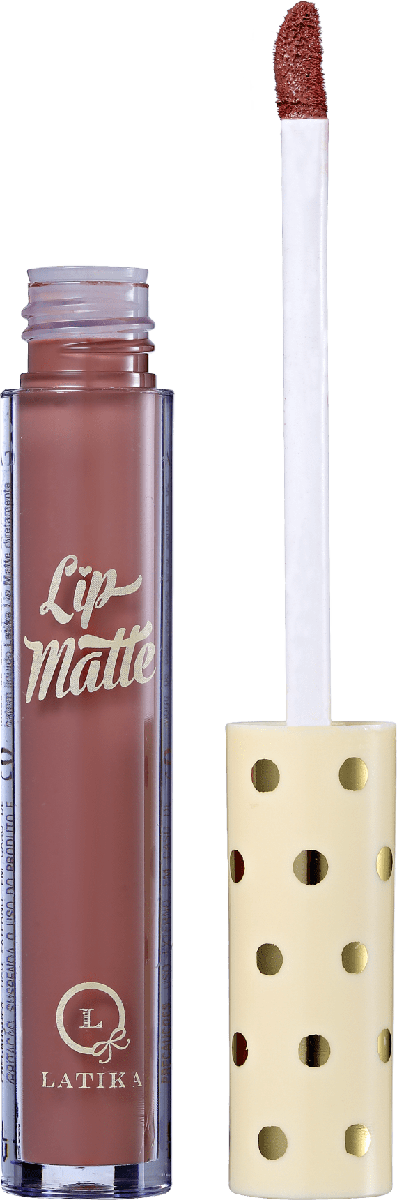 Latika Lip Nude Nº34 - Batom Líquido Matte 4ml