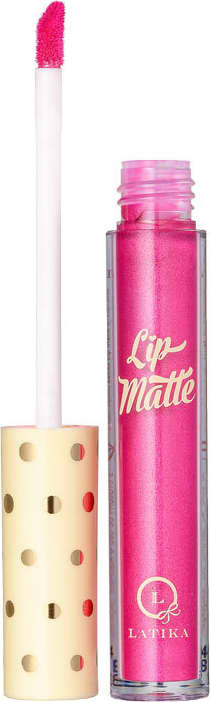 Latika Lip Rosa Nº 44 - Batom Líquido Metálico 4ml