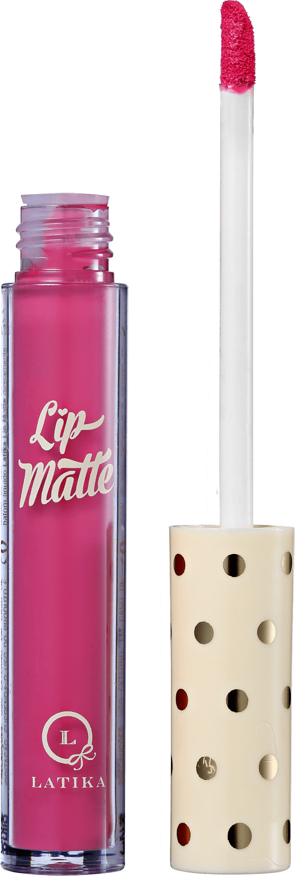 Latika Lip Rosa Nº4 - Batom Líquido Matte 4ml