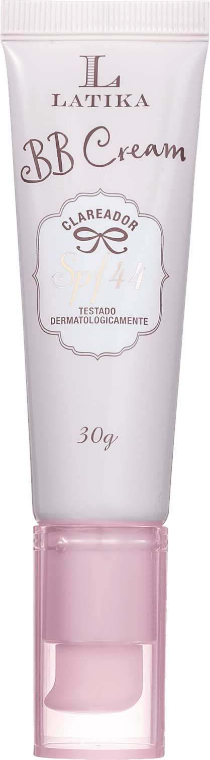 Latika Whitening FPS 44 Bege Médio - BB Cream Clareador 30g