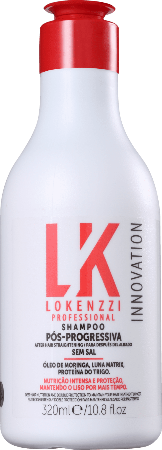 Lokenzzi Pós-Progressiva - Shampoo 320ml