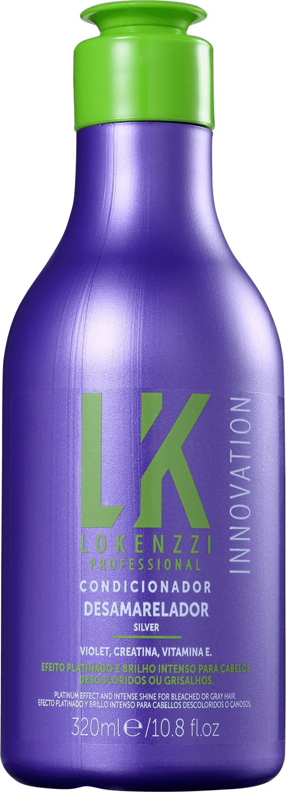 Lokenzzi Silver - Condicionador Desamarelador 320ml