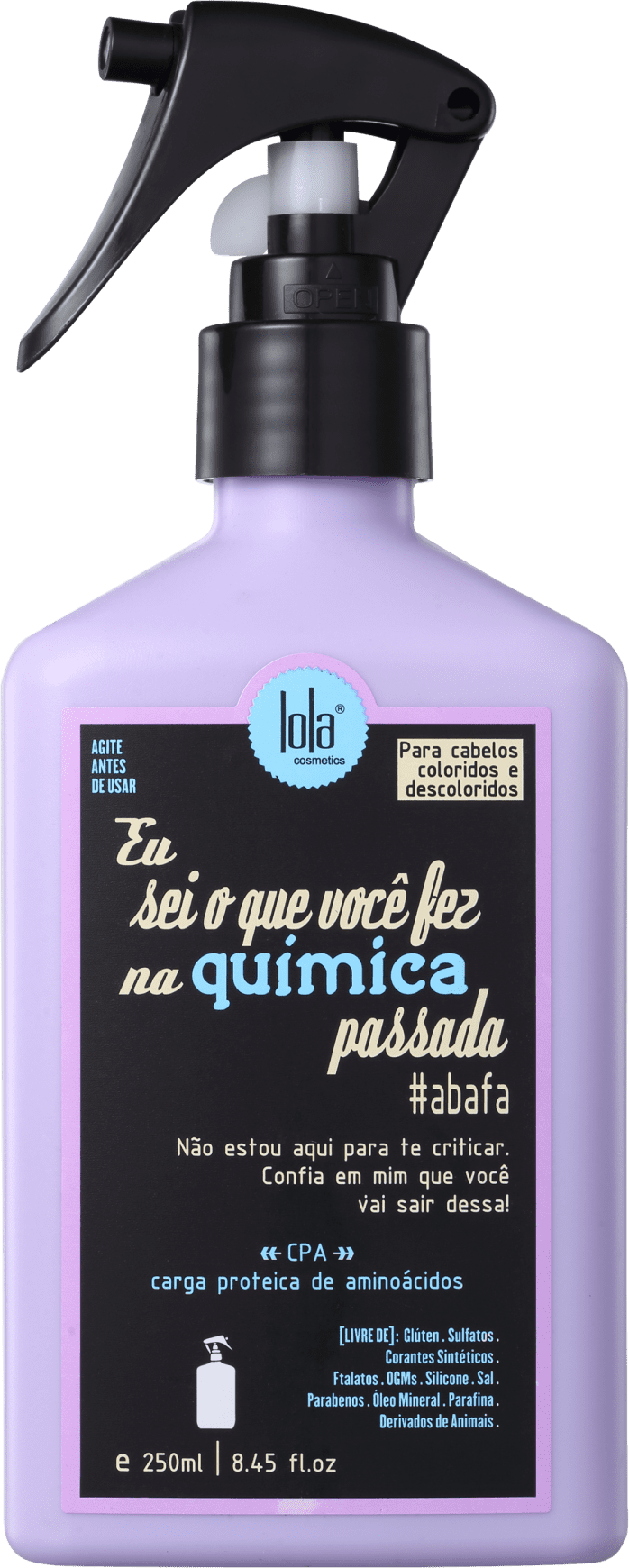 Lola Cosmetics Eu Sei o Que Você Fez na Química Passada - Spray de Tratamento 250ml