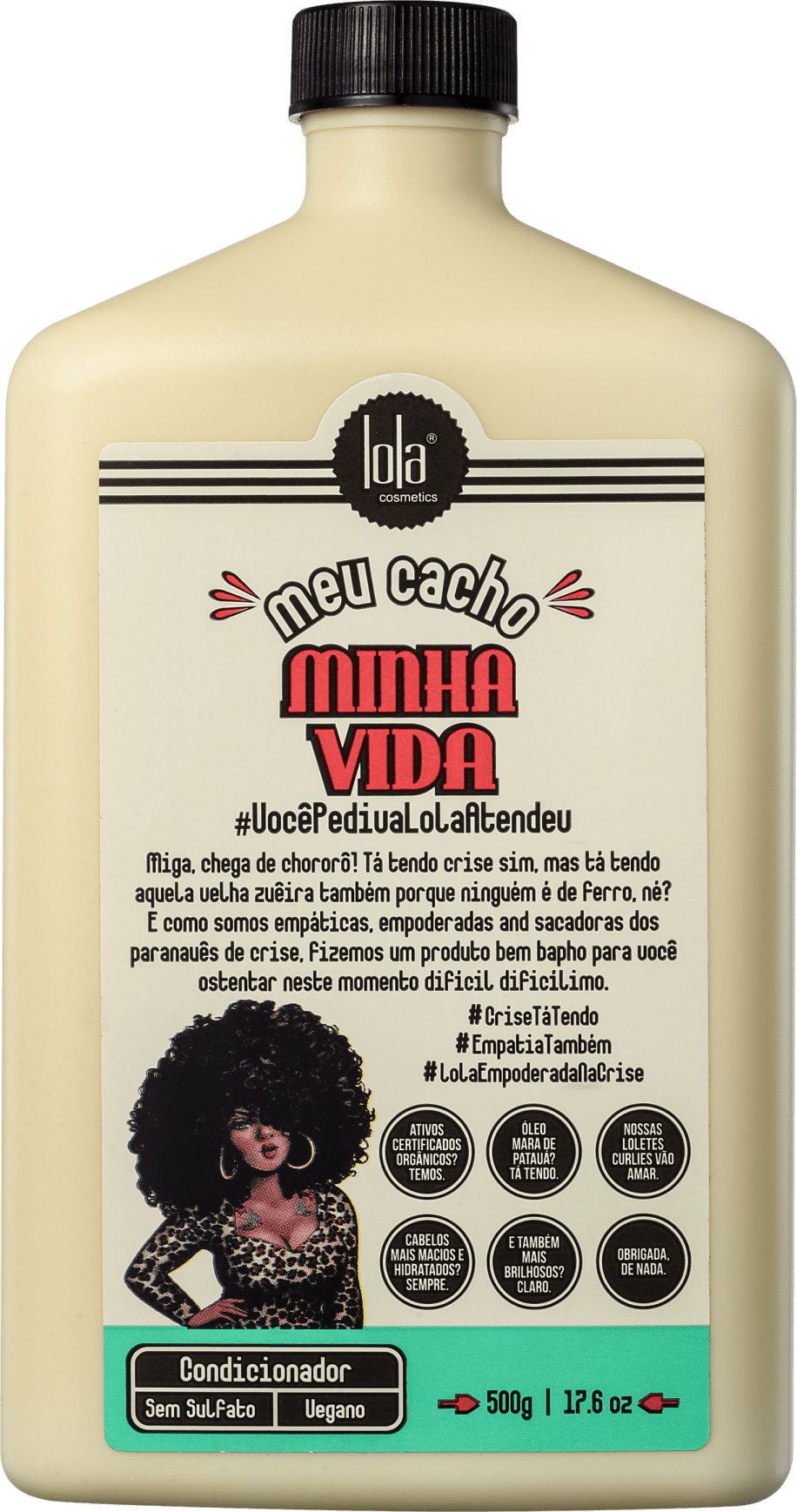 Lola Cosmetics Meu Cacho Minha Vida - Condicionador 500g