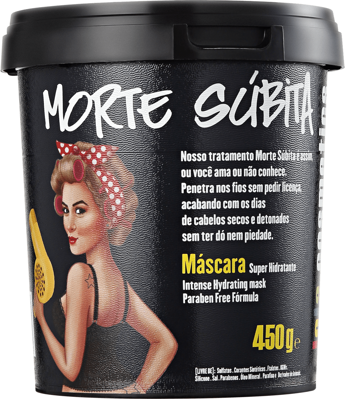 Lola Cosmetics Morte Súbita - Máscara de Hidratação 450g