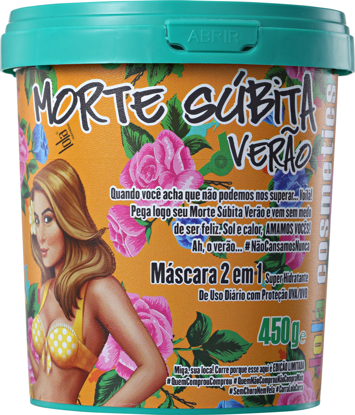 Lola Cosmetics Morte Súbita Verão 3 em 1 - Máscara Capilar 450ml