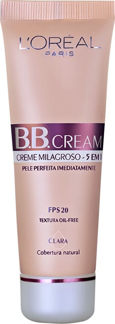 L'Oréal Paris 5 em 1 FPS 20 Clara - BB Cream 50ml