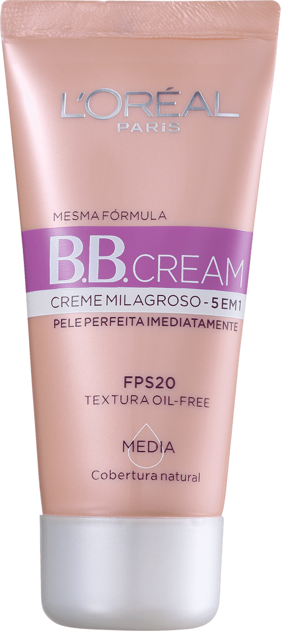 L'Oréal Paris Creme Milagroso 5 em 1 FPS 20 Médio - BB Cream 30ml