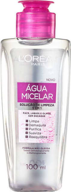 L'Oréal Paris Dermo Expertise Água Micelar 5 em 1 - Água Demaquilante 100ml
