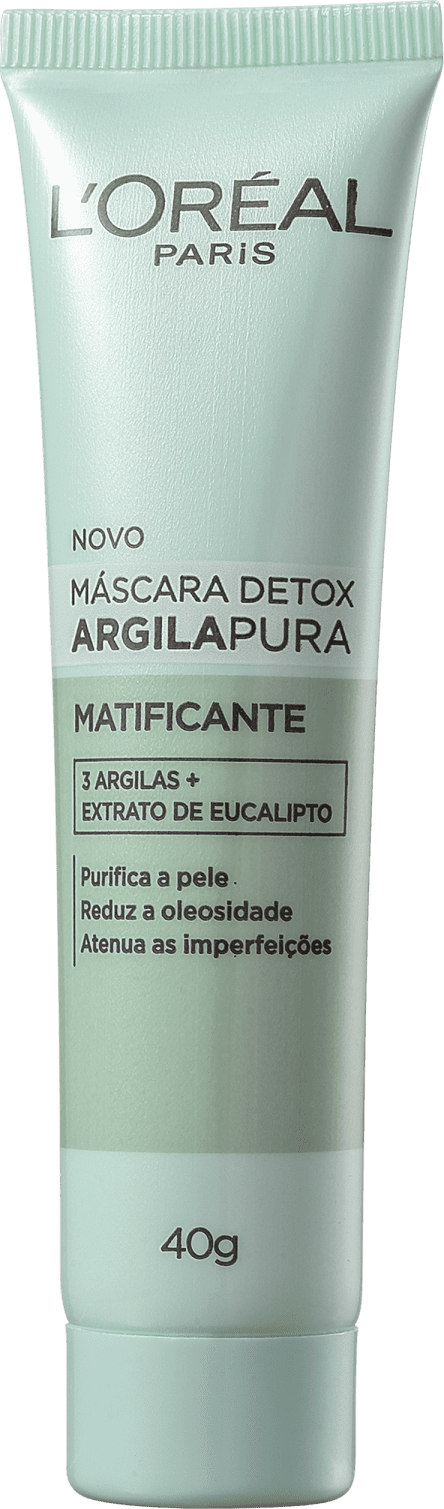 L'Oréal Paris Detox Argila Pura - Máscara Matificante 40g
