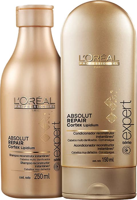 Kit L'Oréal Professionnel Expert Absolut Repair Cortex Lipidium Duo (2 Produtos)