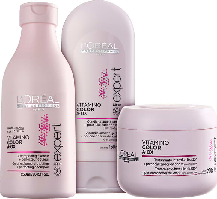 Kit L'Oréal Professionnel Expert Vitamino Color A.OX Trio (3 Produtos)