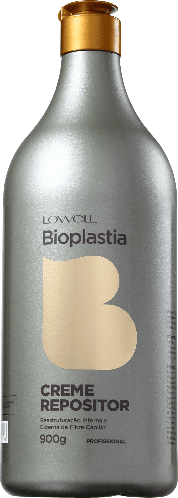 Lowell Bioplastia Creme Repositor - Máscara Capilar 900g
