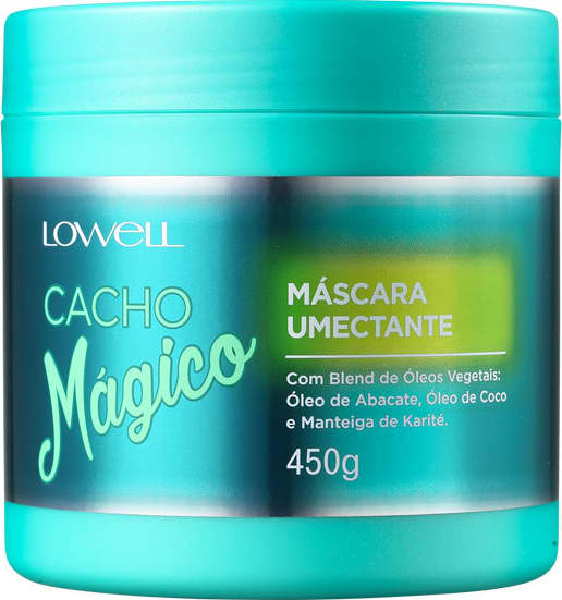 Lowell Cacho Mágico Umectante - Máscara Capilar 450g