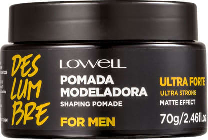 Lowell Deslumbre For Men Ultra Forte - Pomada Modeladora 70g