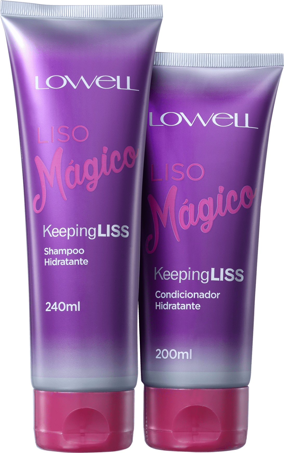 Kit Lowell Keeping Liss Liso Mágico (2 Produtos)