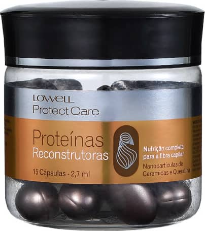 Lowell Protect Care Proteínas Reconstrutoras - Cápsulas de Tratamento 15x2,7ml