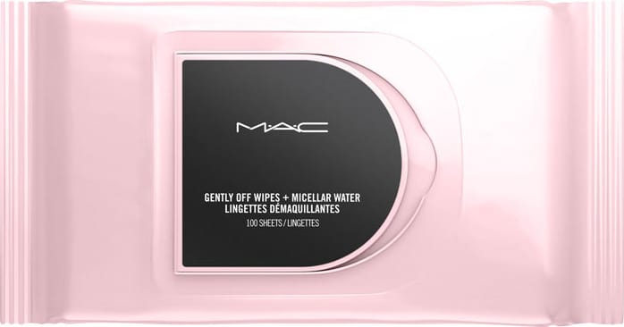 M·A·C Gently Off Wipes + Micellar Water - Lenços Demaquilantes (100 Unidades)