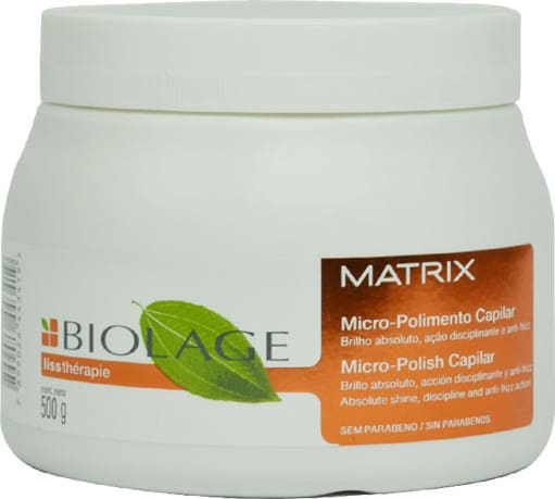 Matrix Biolage Lissthérapie Micro-Polimento Capilar - Tratamento 500g