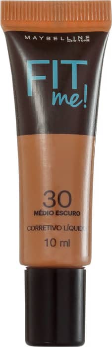 Maybelline Fit Me! Cor 30 Escuro - Corretivo Líquido 10ml