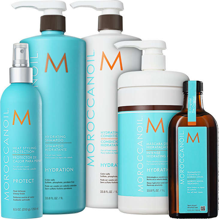 Kit Moroccanoil Hydrating Protection (5 Produtos)