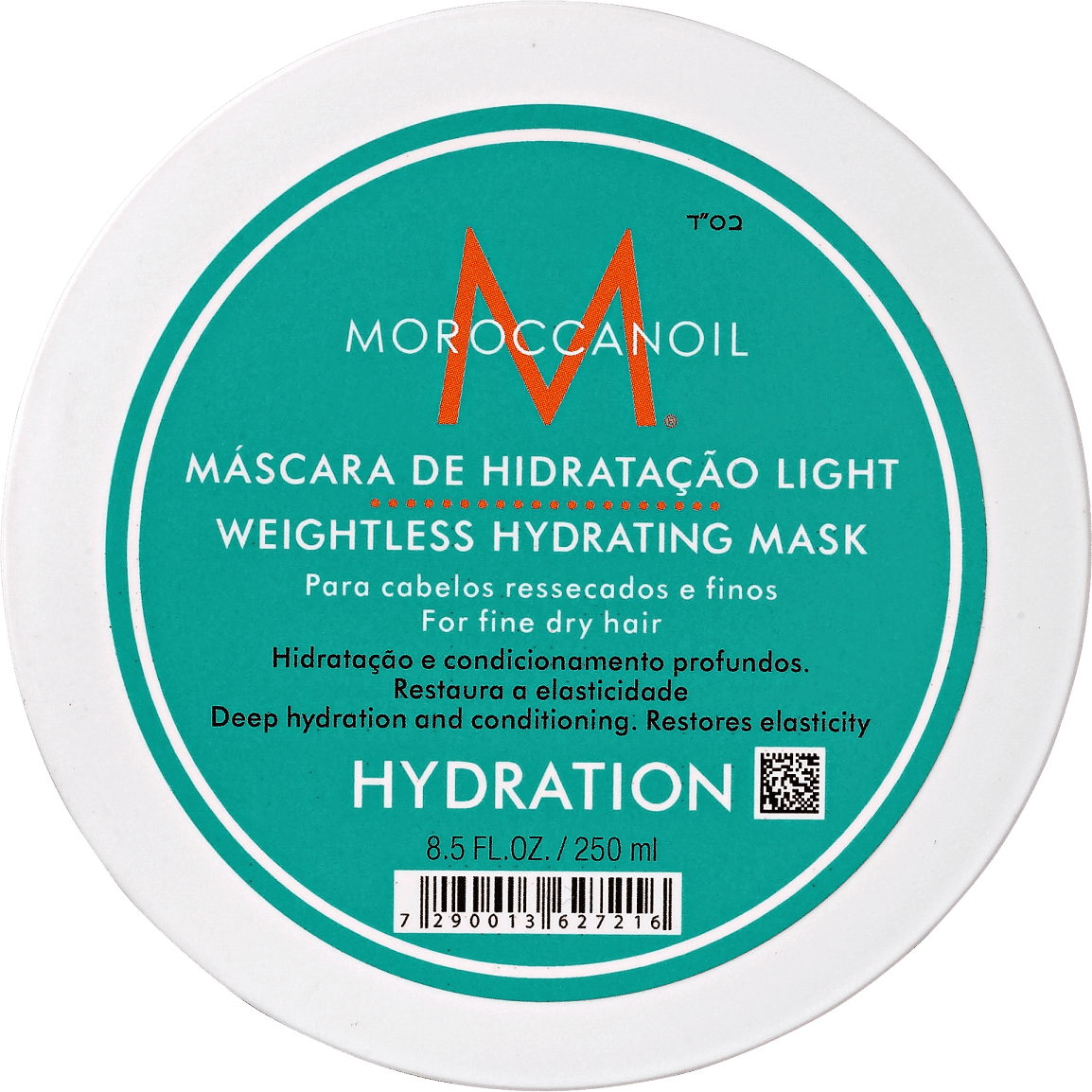 Moroccanoil Hydration - Máscara de Hidratação Leve 250ml