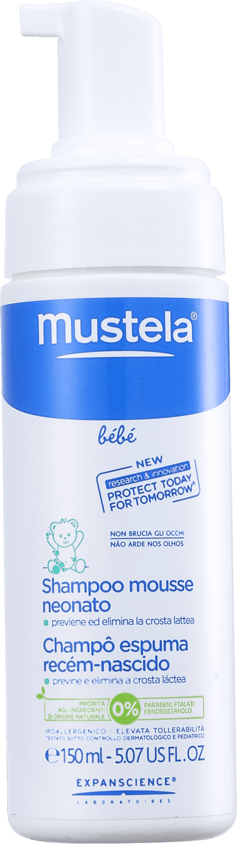 Mustela Bébé Mousse Nourrisson - Shampoo 150ml