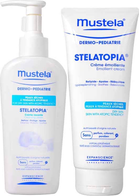 Kit Mustela Dermopédiatrie Stelatopia (2 produtos)