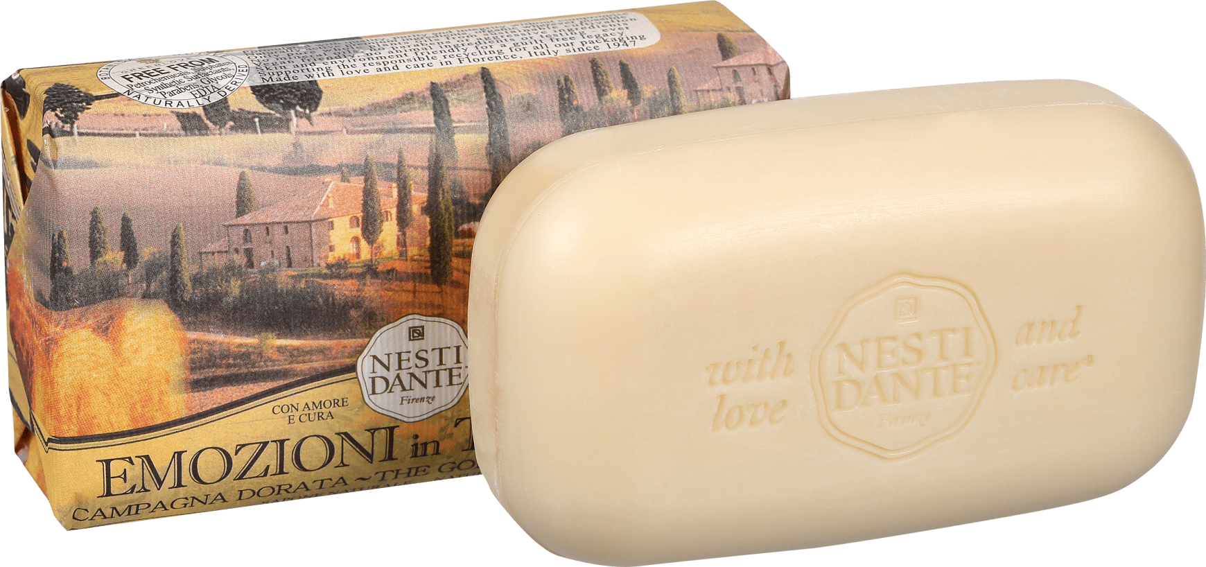 Nesti Dante Emozioni in Toscana Campo Dourado - Sabonete em Barra 250g