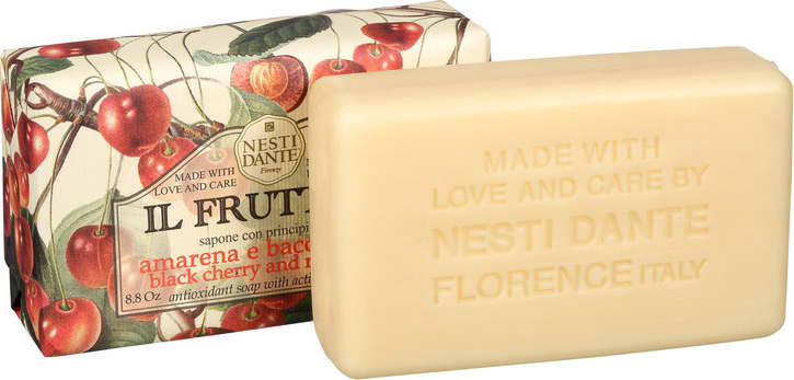 Nesti Dante Il Frutteto Amarena e Frutas Vermelhas - Sabonete em Barra 250g
