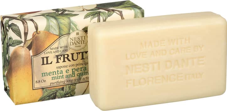 Nesti Dante Il Frutteto Menta e Pera Cotogna - Sabonete em Barra 250g